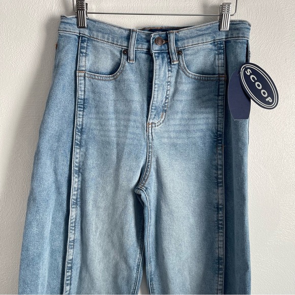Scoop women’s jeans slouchy barrel sits below waist relaxed fit size 2 NWT - Picture 3 of 16